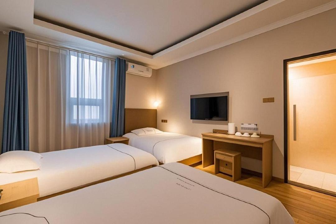 Qiqiaowu Hotel Beijing Daxing Airport Line Caoqiao Subway Station Branch Dış mekan fotoğraf