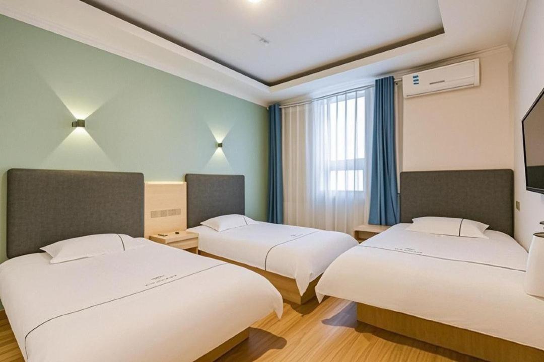 Qiqiaowu Hotel Beijing Daxing Airport Line Caoqiao Subway Station Branch Dış mekan fotoğraf