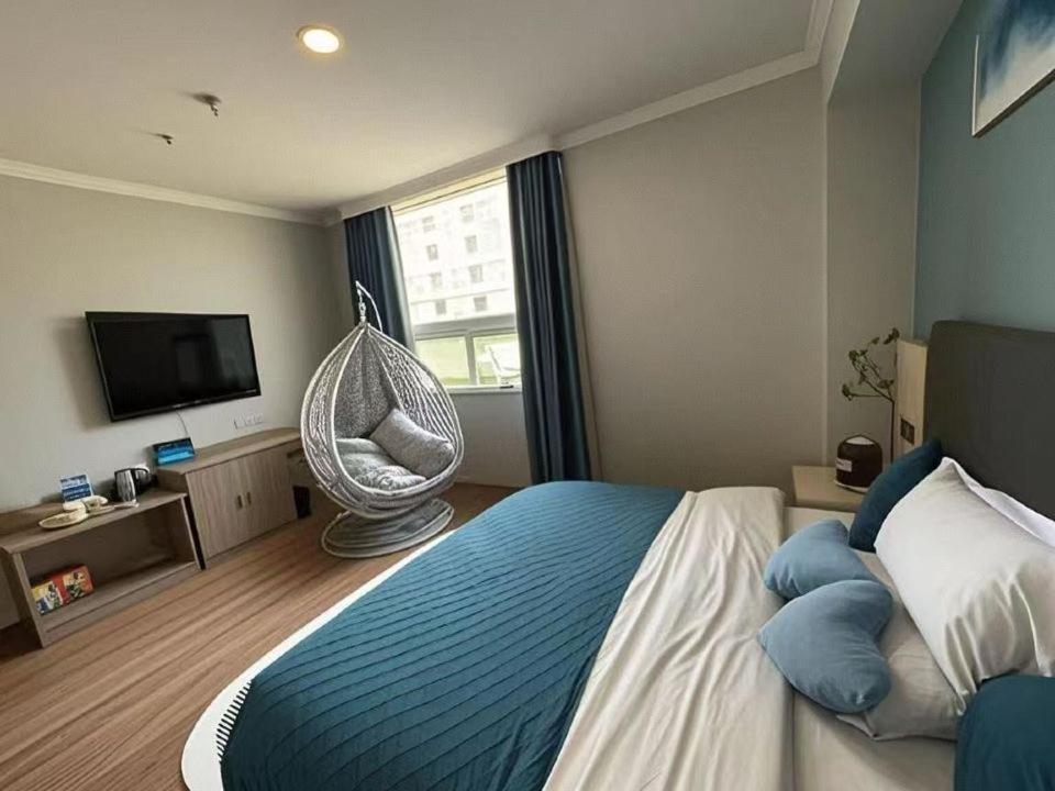 Qiqiaowu Hotel Beijing Daxing Airport Line Caoqiao Subway Station Branch Dış mekan fotoğraf